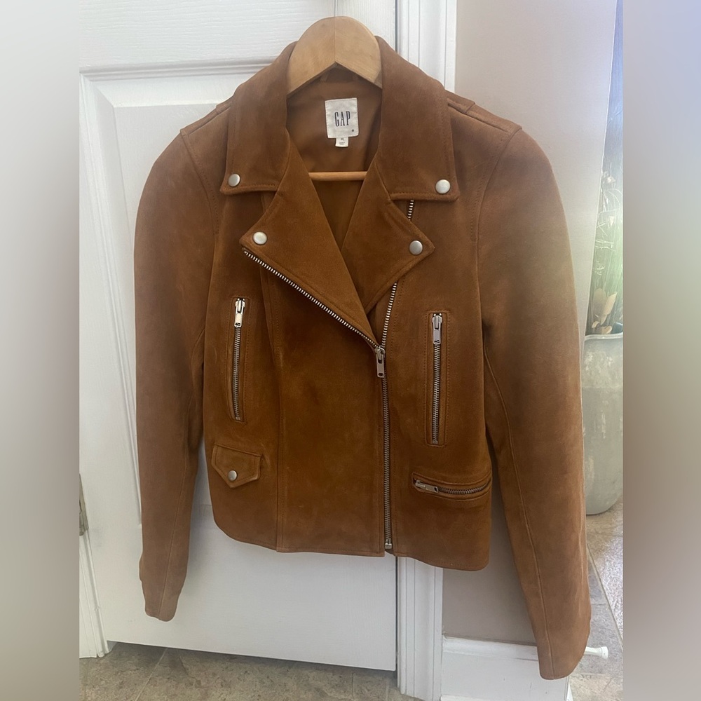 Gap Suede Moto Jacket